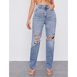straight leg jeans